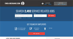 Desktop Screenshot of findamechanic.com